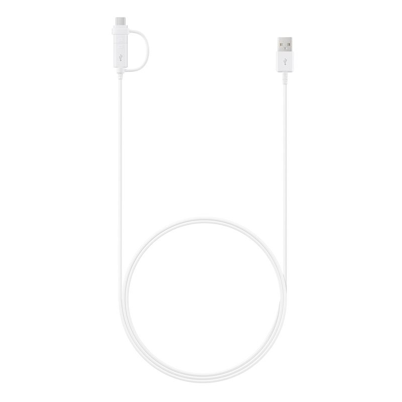 Samsung EP-DG930 USB cable 1.5 m USB 2.0 USB A USB C/Micro-USB B White-1