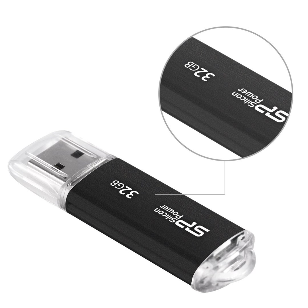 USB flash memorija SILICON POWER Ultima U02 32GB (USB 2.0, crna boja)-6