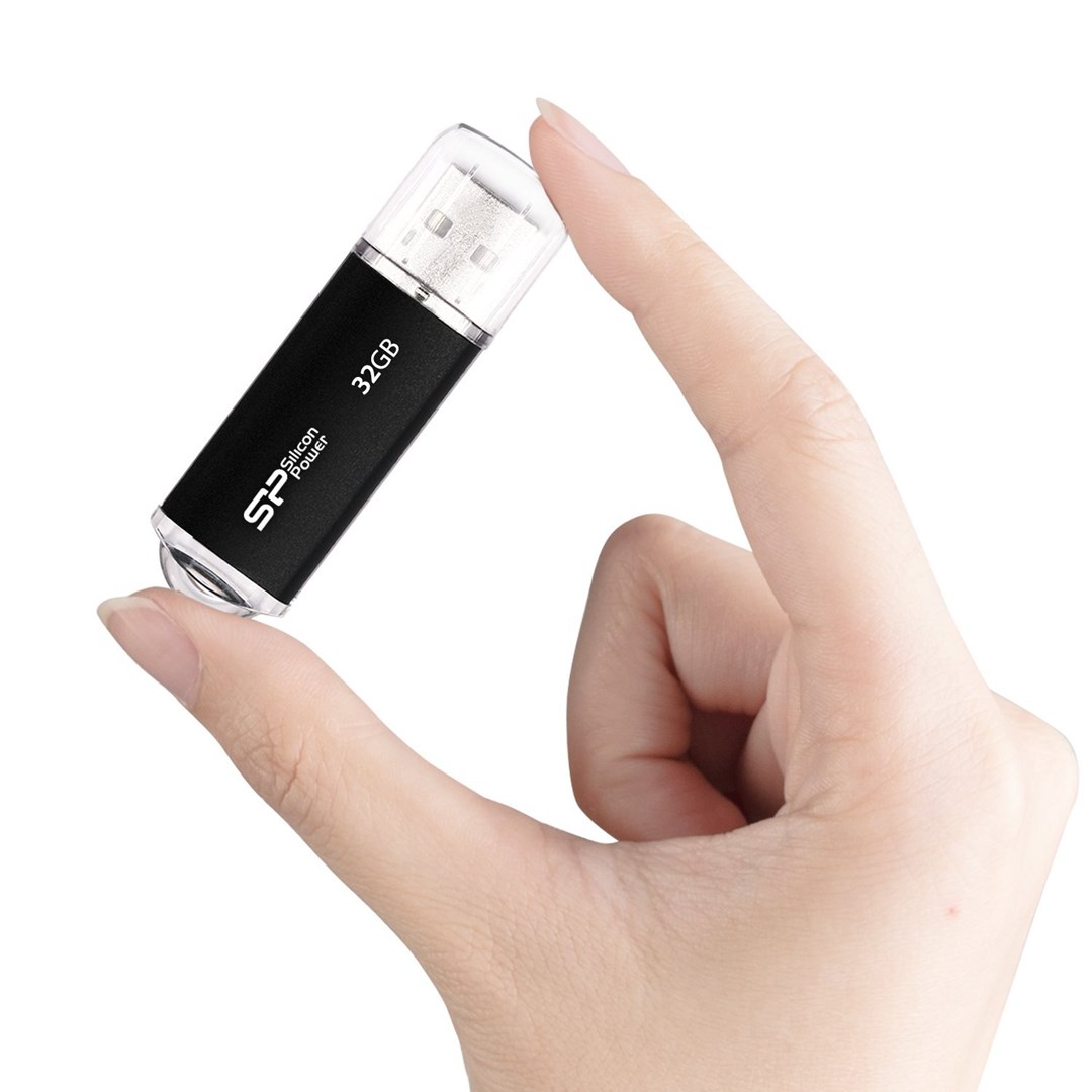 USB flash memorija SILICON POWER Ultima U02 32GB (USB 2.0, crna boja)-5