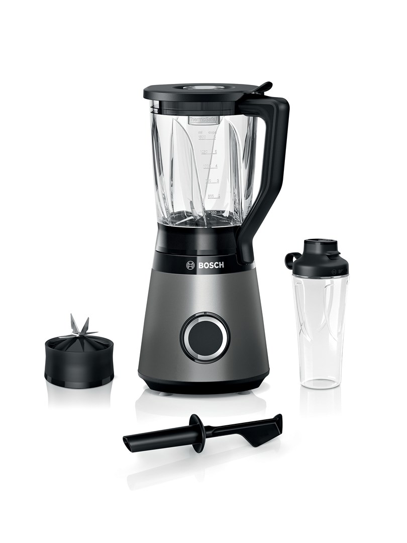 Blender BOSCH VitaPower Serie 4 MMB6174S (1200W, 1.5L, ToGo boca) inox/crna boja