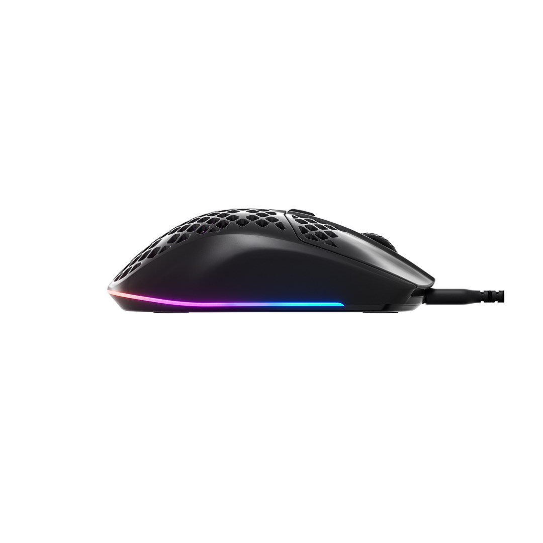 Gaming miš STEELSERIES Aerox 3 (2022) Onyx, žični - Obnovljeni proizvod-5