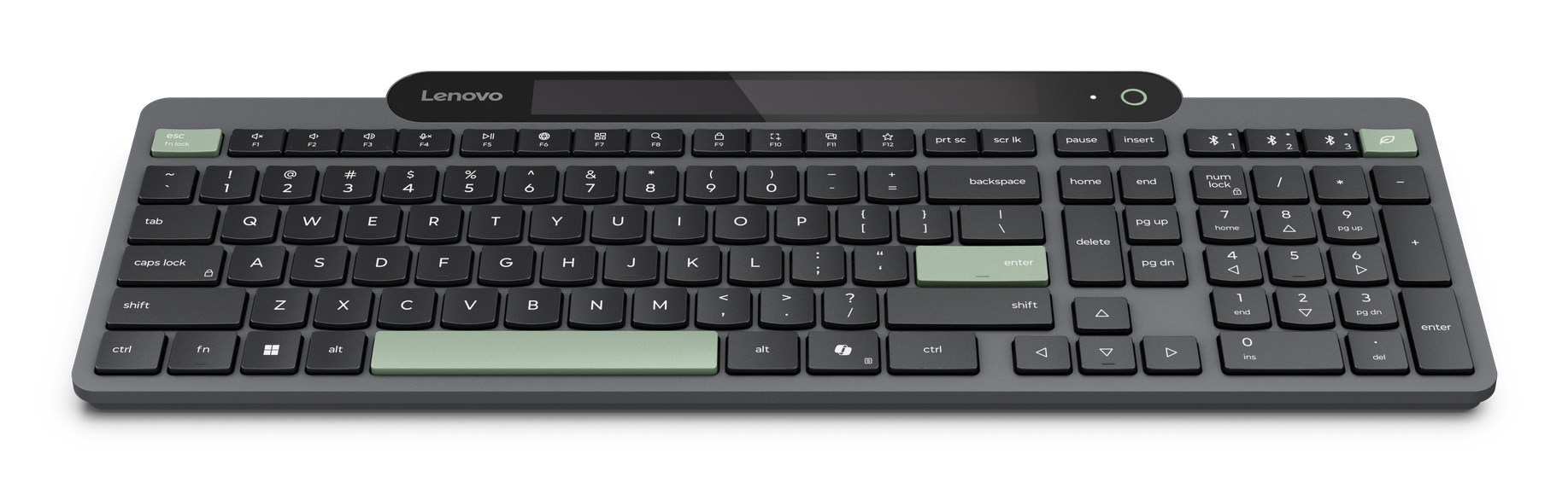 Lenovo 4Y41R69494 keyboard Home/Office Bluetooth US English Black, Green-10