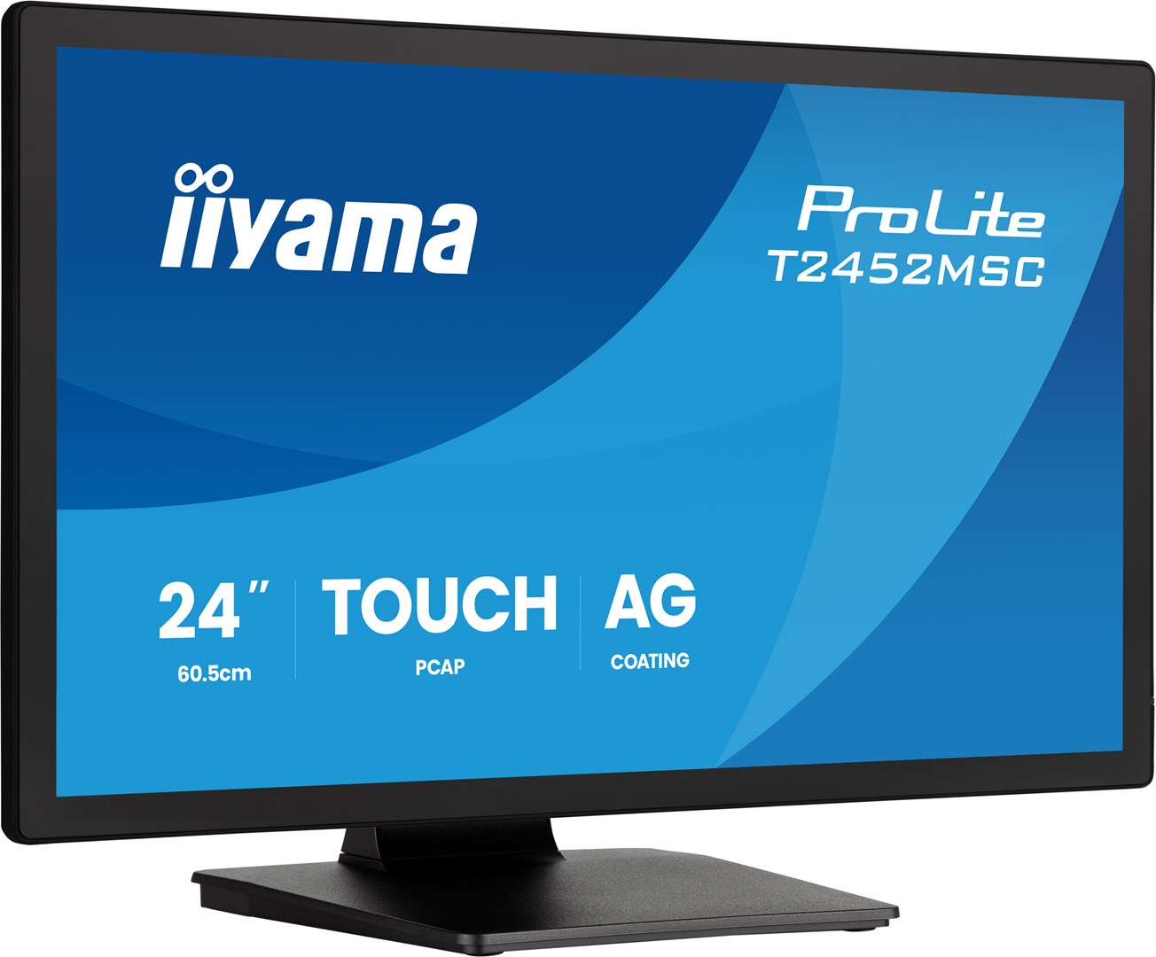 Monitor IIYAMA ProLite T2452MSC-B2AG 24" (IPS, Full HD, 120Hz, 5ms, Touchscreen, crna boja)-1