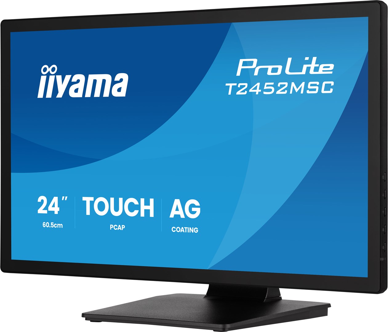 Monitor IIYAMA ProLite T2452MSC-B2AG 24" (IPS, Full HD, 120Hz, 5ms, Touchscreen, crna boja)-3