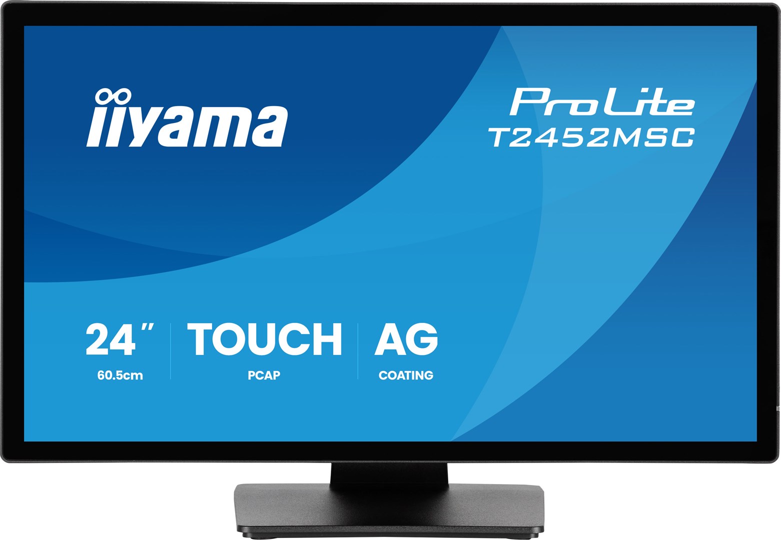 Monitor IIYAMA ProLite T2452MSC-B2AG 24" (IPS, Full HD, 120Hz, 5ms, Touchscreen, crna boja)-2