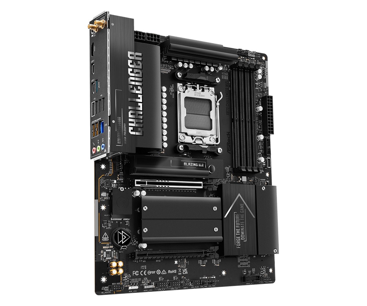 Matična ploča ASROCK X870 Challenger WiFi (AM5, ATX, DDR5)-3