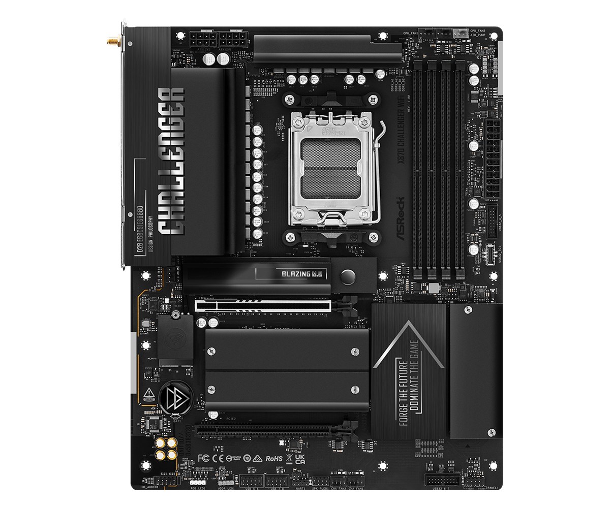Matična ploča ASROCK X870 Challenger WiFi (AM5, ATX, DDR5)-2