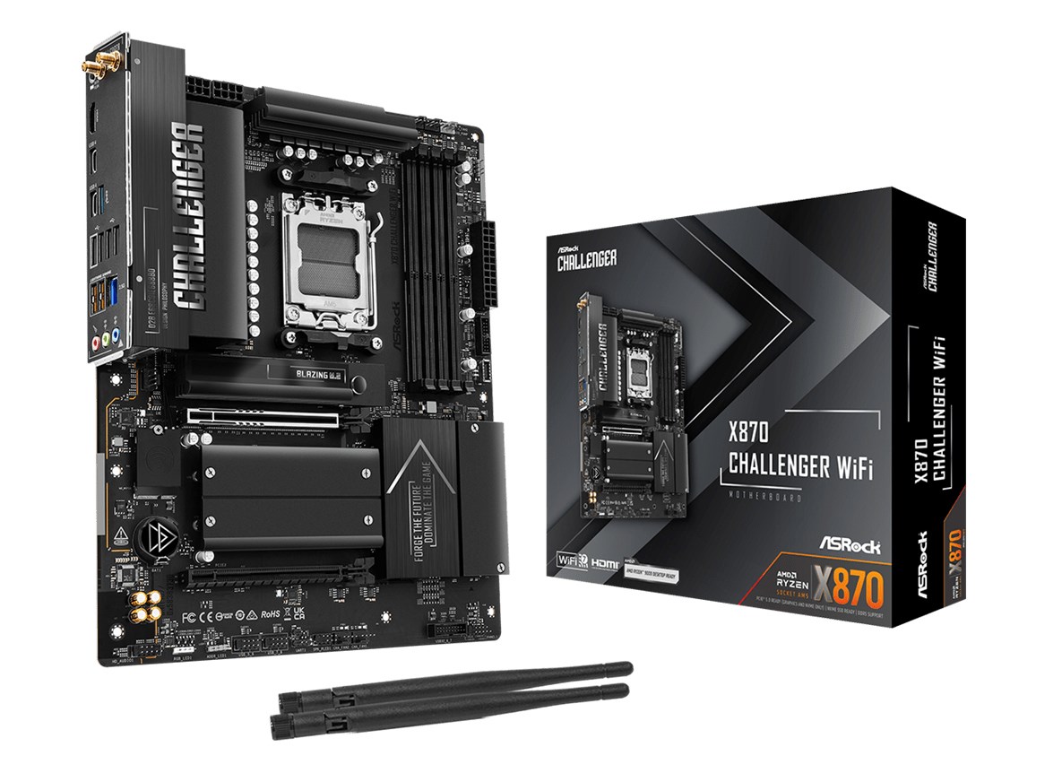 Matična ploča ASROCK X870 Challenger WiFi (AM5, ATX, DDR5)