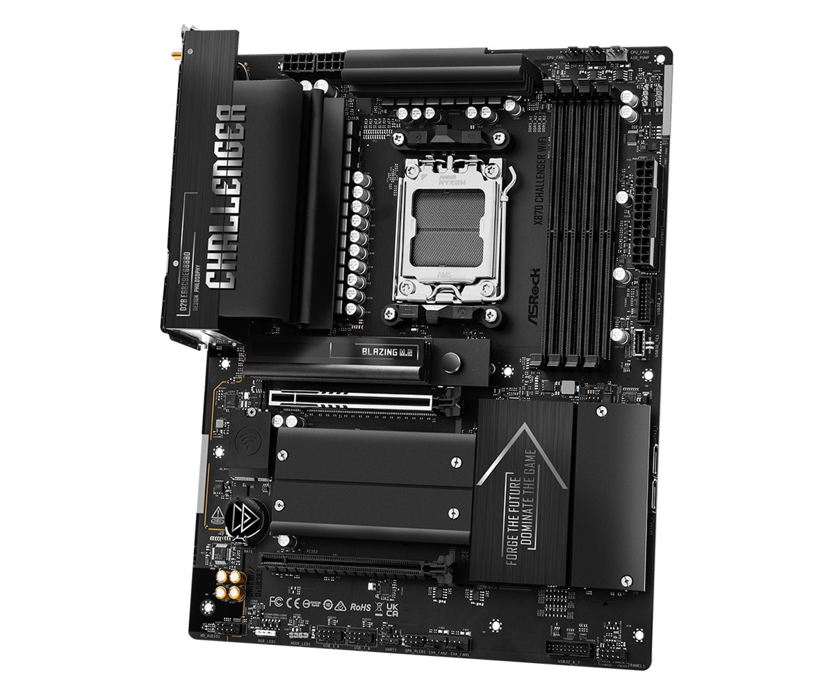 Matična ploča ASROCK X870 Challenger WiFi (AM5, ATX, DDR5)-4