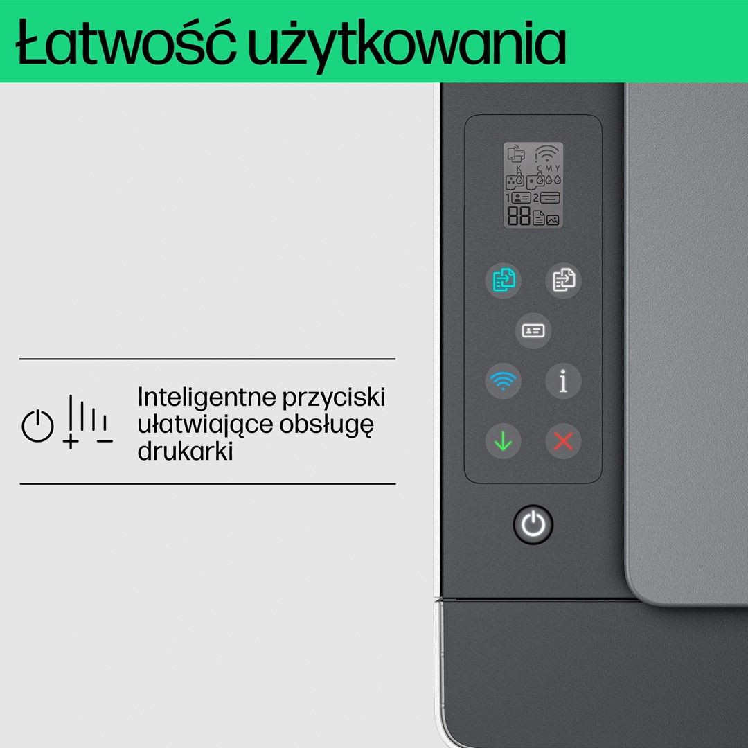 Multifunkcijski printer HP Smart Tank 580 (tintni, u boji, ispis/kopiranje/skeniranje, A4, 12 ppm, Wi-Fi)-6