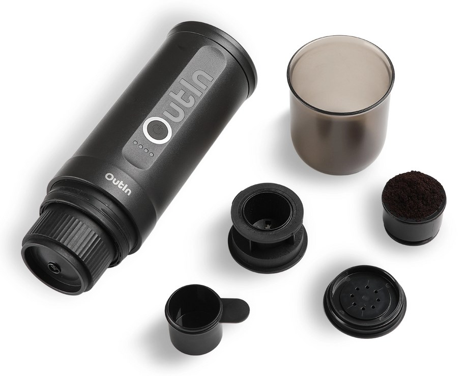 Prijenosni aparat za espresso OUTIN Nano siva boja-1