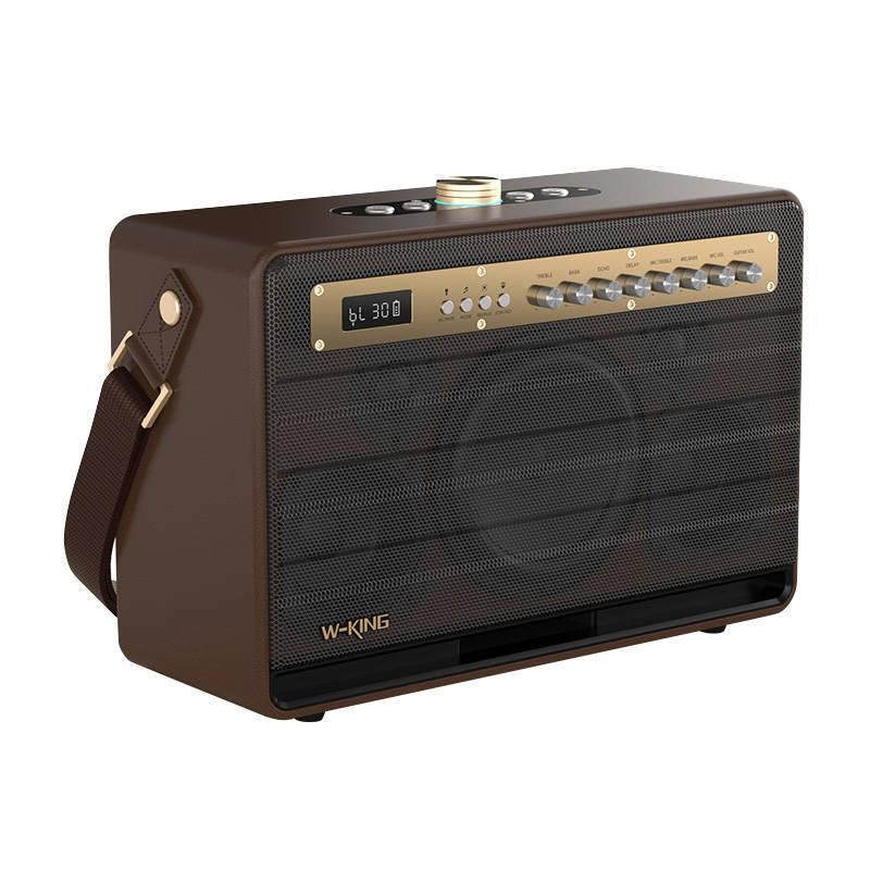 WIRELESS SPEAKER W-KING K6L 120W BROWN-2