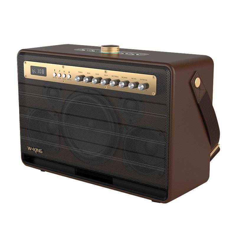 WIRELESS SPEAKER W-KING K6L 120W BROWN-1