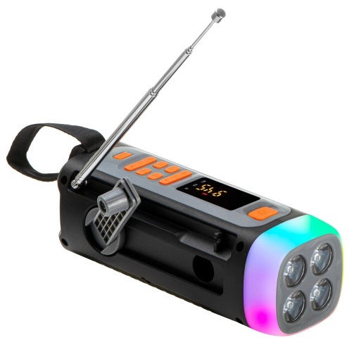 Prijenosni Bluetooth zvučnik ADLER AD 1920 (Retro, FM Radio, USB)-6