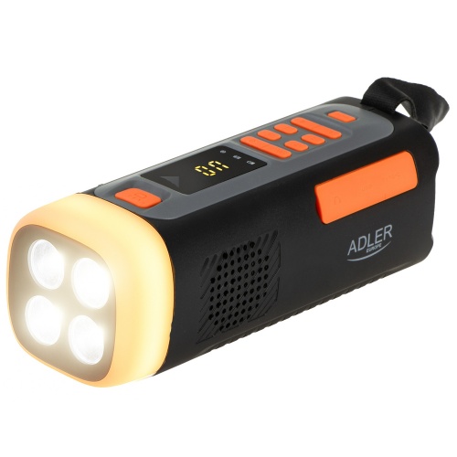 Prijenosni Bluetooth zvučnik ADLER AD 1920 (Retro, FM Radio, USB)-2