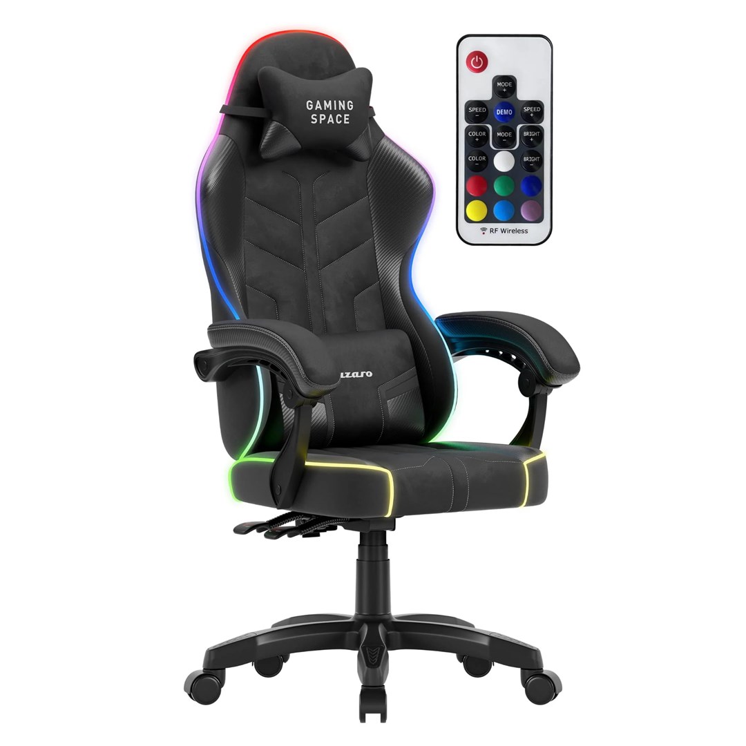 Gaming stolica HUZARO Force 2.7 RGB, crna boja-1