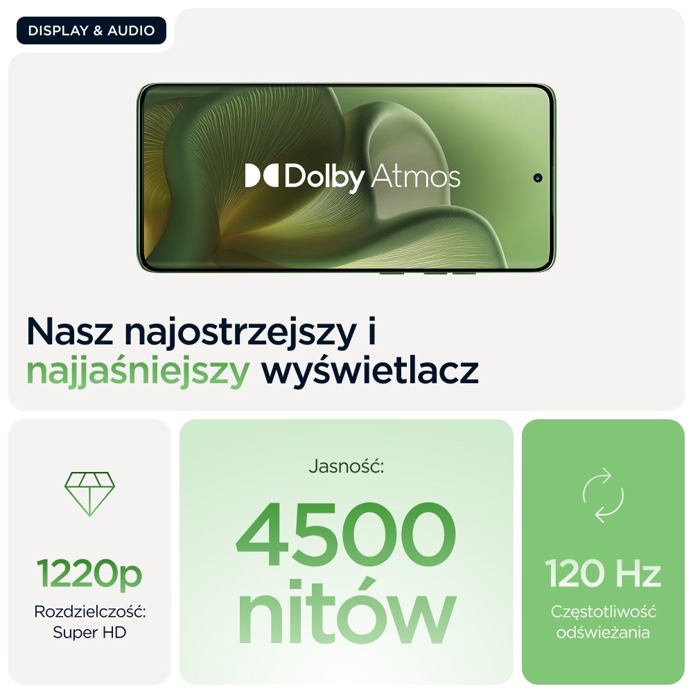 Mobitel MOTOROLA Edge 60 12GB/512GB 5G Green (Zelena)-6