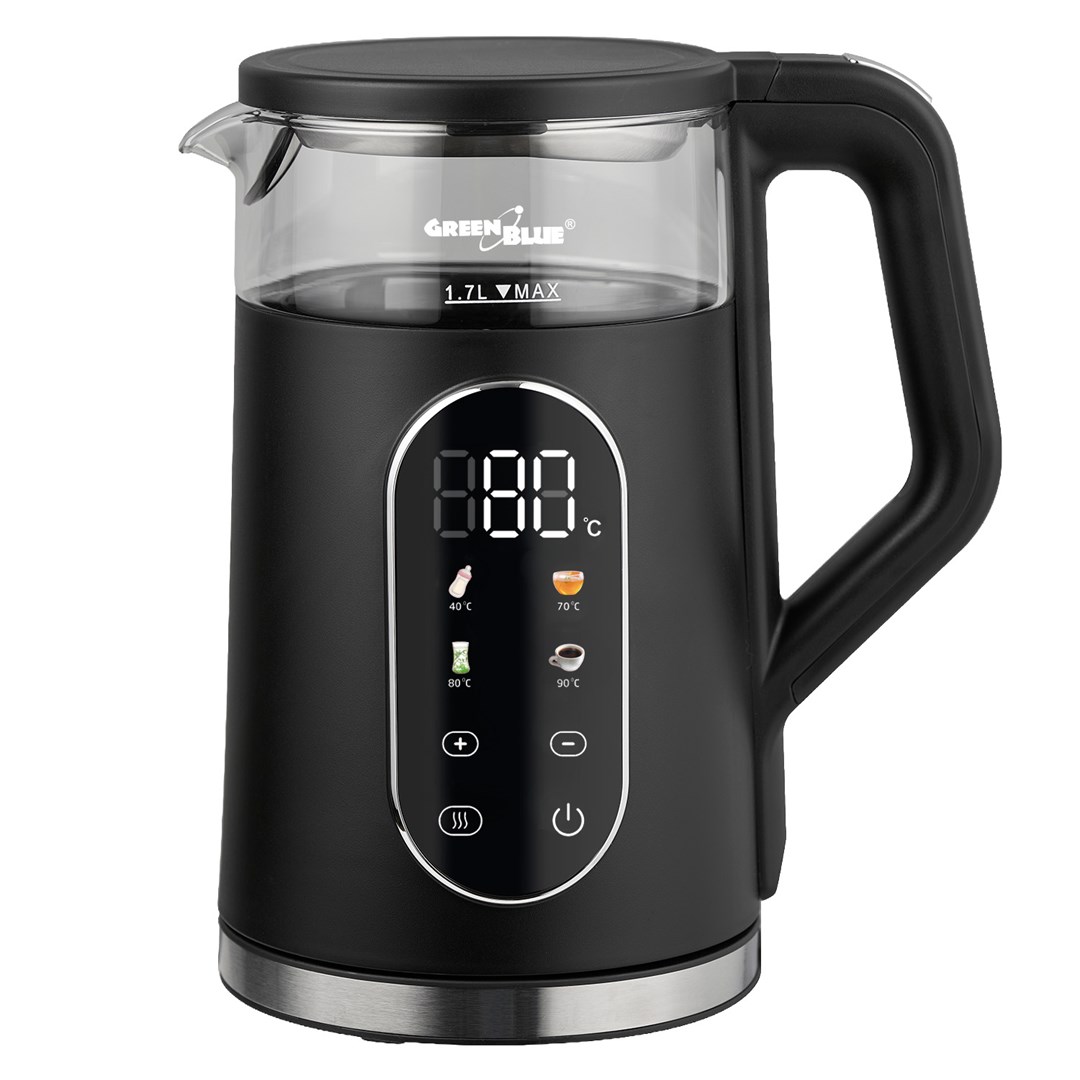 Kuhalo za vodu GREENBLUE GB670 B (1.7 L, 2200 W)-12
