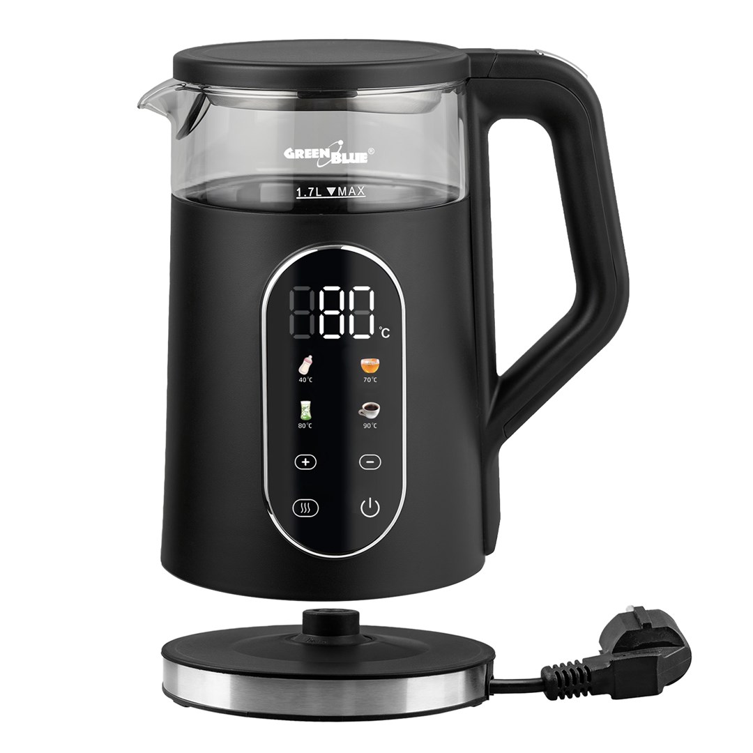 Kuhalo za vodu GREENBLUE GB670 B (1.7 L, 2200 W)-9