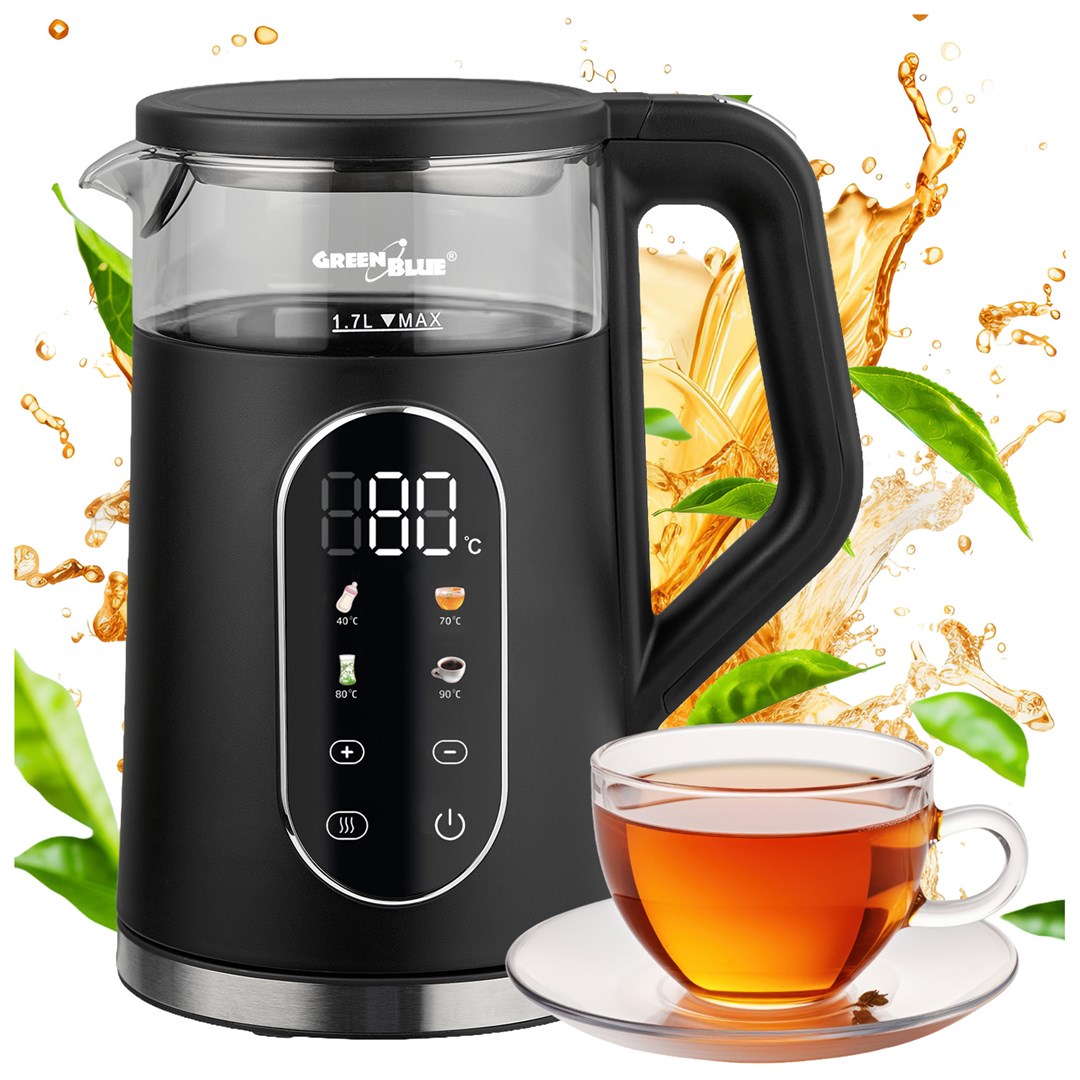 Kuhalo za vodu GREENBLUE GB670 B (1.7 L, 2200 W)-7