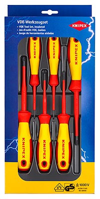 Set VDE odvijača KNIPEX 00 20 12 V03 (6 komada)-0