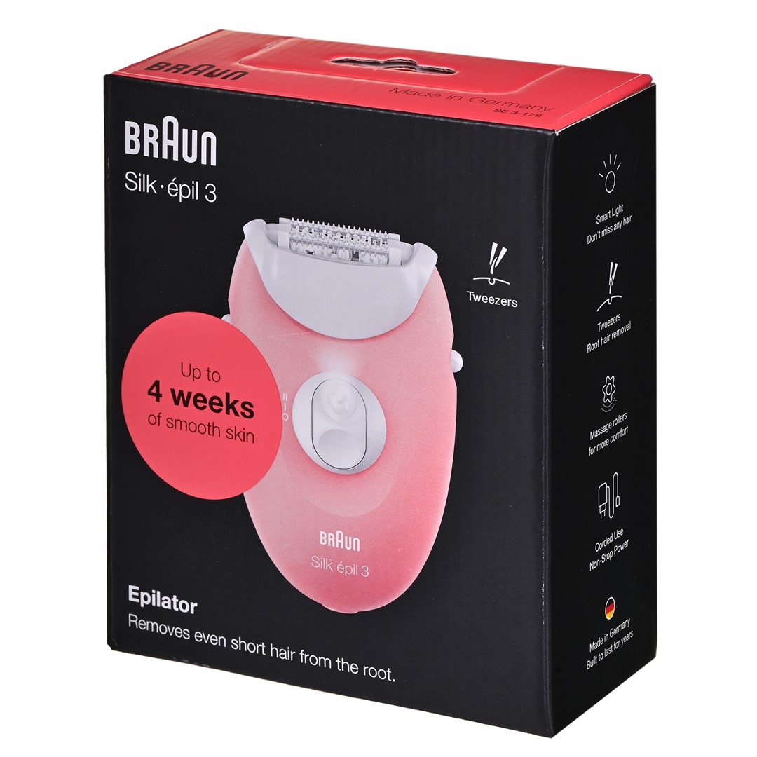 Depilator BRAUN Silk-épil 3 3-176, 3-u-1-6