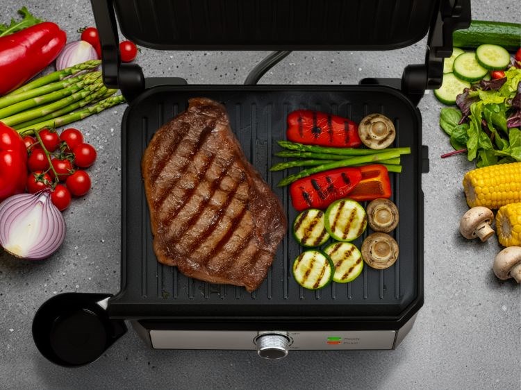 ELDOM GK200 GRILO contact grill-10