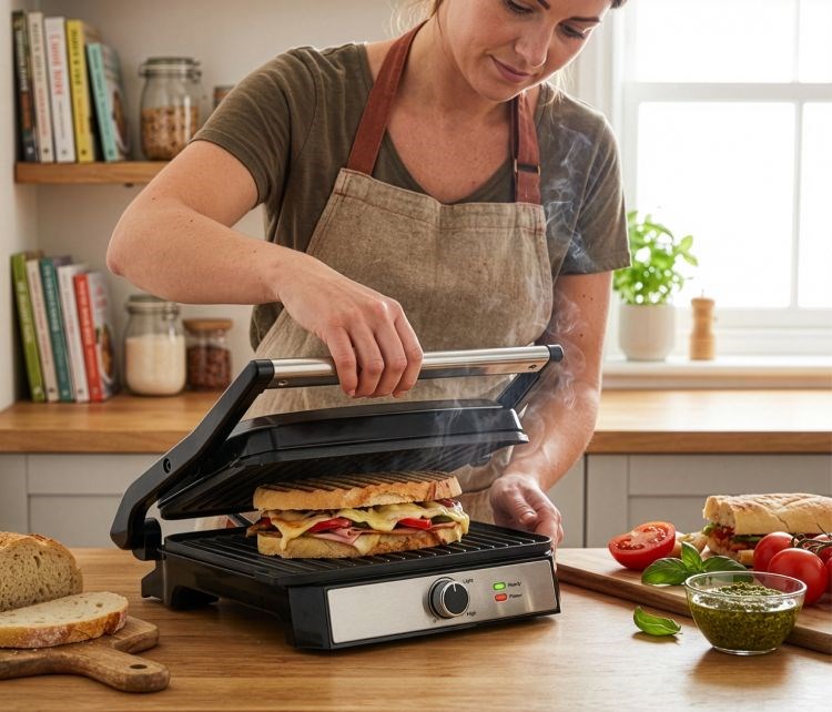 ELDOM GK200 GRILO contact grill-8