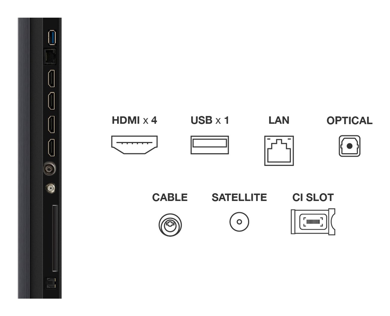 TV TCL 98C6K 98" (QLED 249 cm, 4K UHD, Google TV, HDR10+, DVB-T/T2/C/S/S2, metalik siva boja)-3