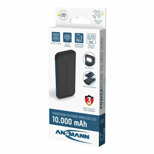 Ansmann PB212W Lithium Polymer (LiPo) 10000 mAh Black, Blue-0