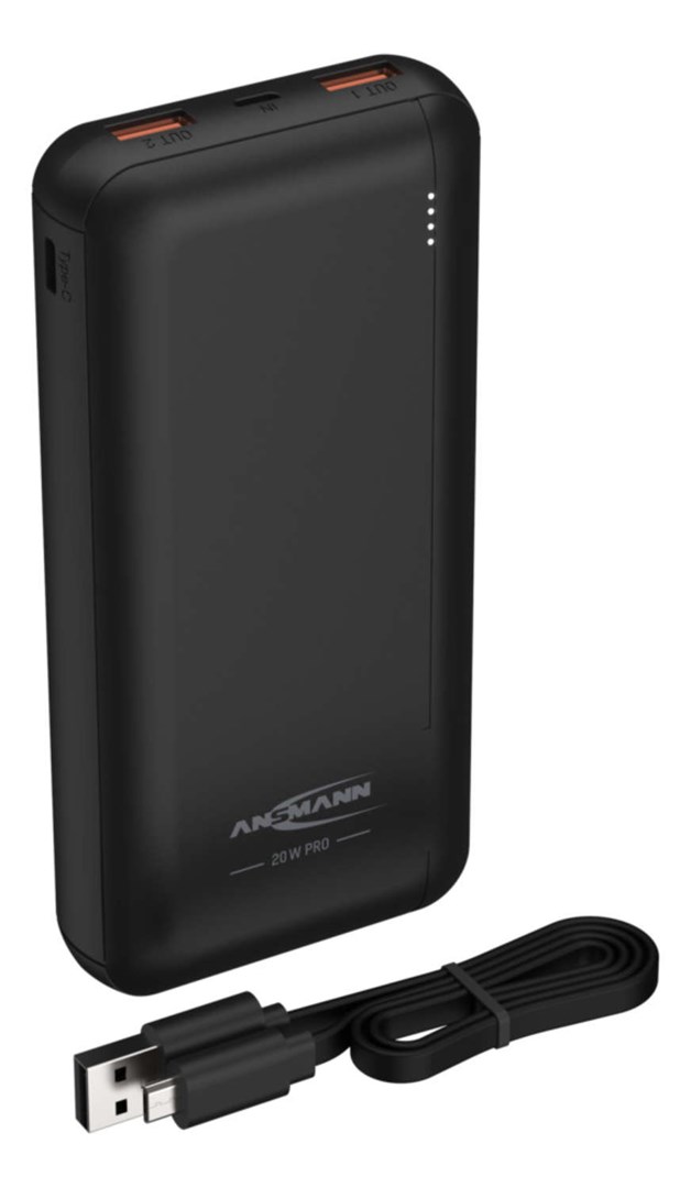 Ansmann PB320PD Lithium Polymer (LiPo) 20000 mAh Black-10