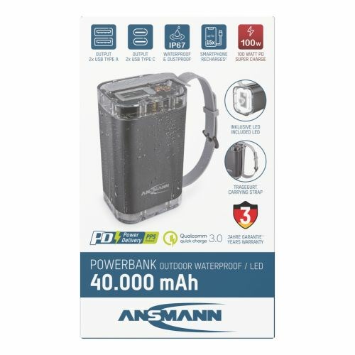 Ansmann PB4100 Lithium Polymer (LiPo) 40000 mAh Silver-4