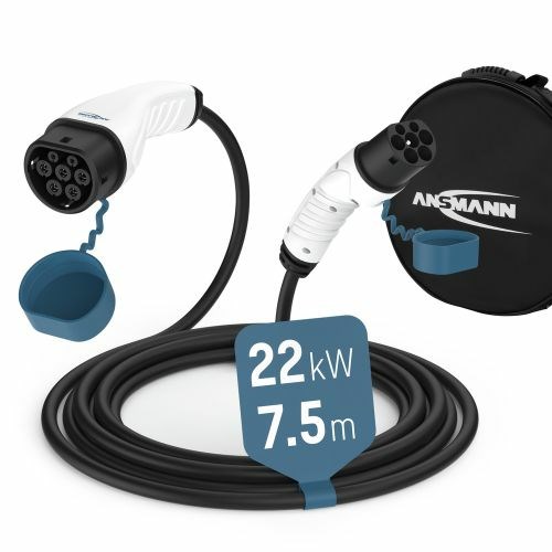 Kabel za punjenje električnih vozila ANSMANN Type 2 (22kW, 32A, 3-fazni, 5m)-2
