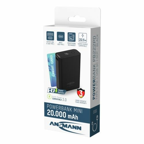Ansmann PB222PD Lithium Polymer (LiPo) 20000 mAh Black-11
