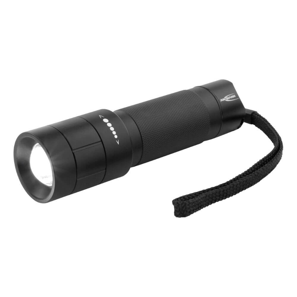 LED svjetiljka ANSMANN M250F, 240lm, IP54, crna boja-1