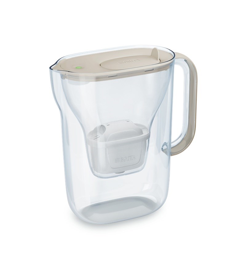 Brita Style Essential filter jug + 3 Maxtra Pro Pure Performance filter cartridges (sand-coloured)-1