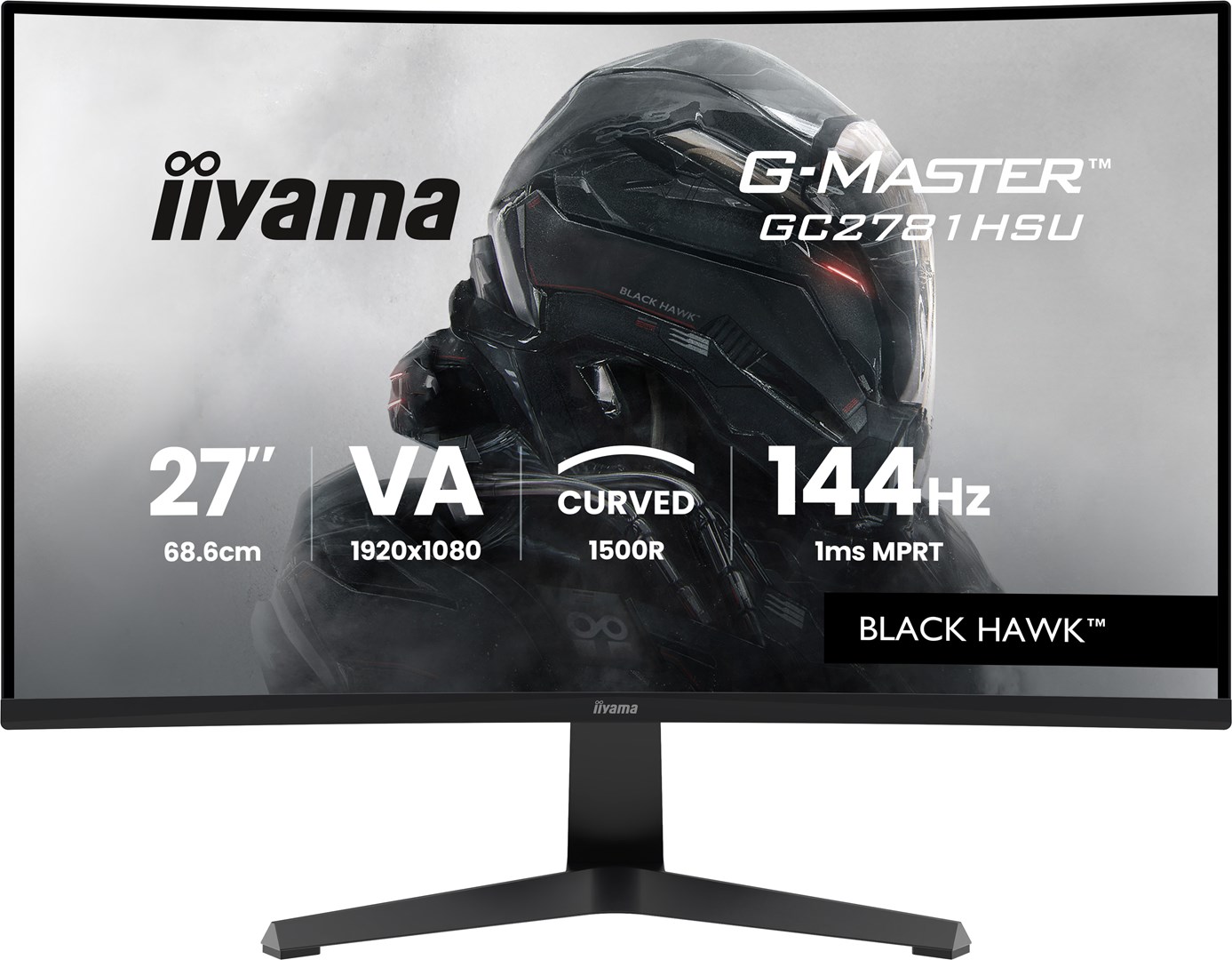 iiyama G-MASTER GC2781HSU-B1 27" 144H computer monitor 68.6 cm (27") 1920 x 1080 pixels Black