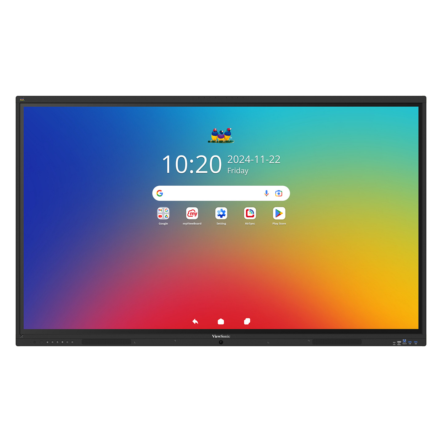 Viewsonic IFP 55IN 4K ANDROID 16 EDLA 64 interactive whiteboard 2.49 m (98") 3840 x 2160 pixels Touchscreen