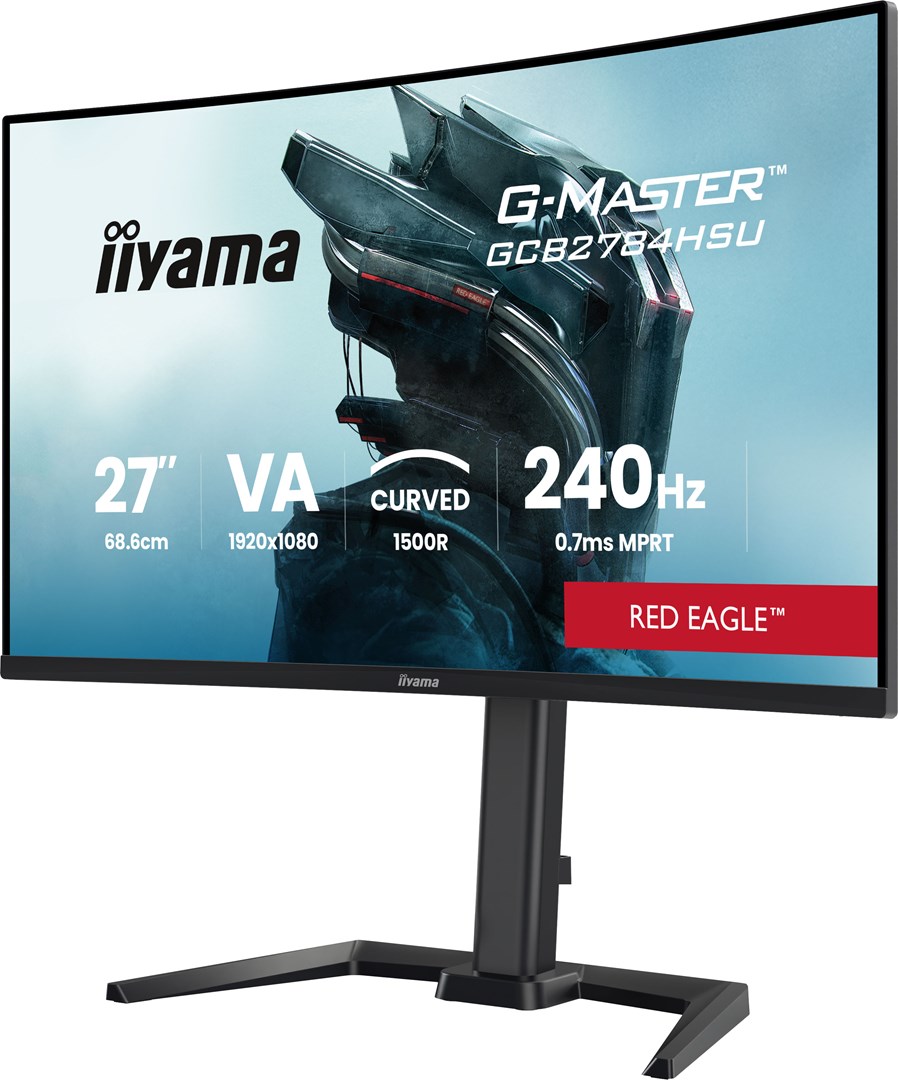 Monitor IIYAMA G-MASTER GCB2784HSU-B1 27" (VA, Full HD, 240Hz, 0.7ms, FreeSync Premium, zakrivljeni, crna boja)-5