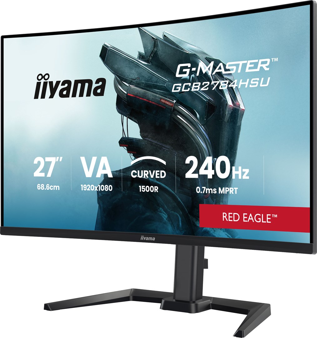 Monitor IIYAMA G-MASTER GCB2784HSU-B1 27" (VA, Full HD, 240Hz, 0.7ms, FreeSync Premium, zakrivljeni, crna boja)-2
