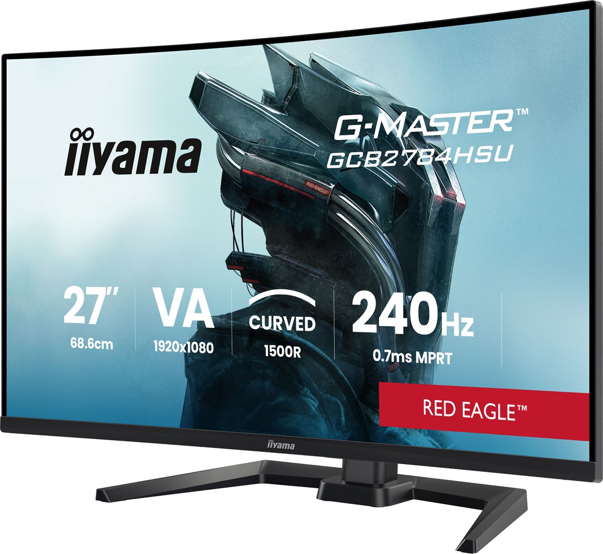 Monitor IIYAMA G-MASTER GCB2784HSU-B1 27" (VA, Full HD, 240Hz, 0.7ms, FreeSync Premium, zakrivljeni, crna boja)-14