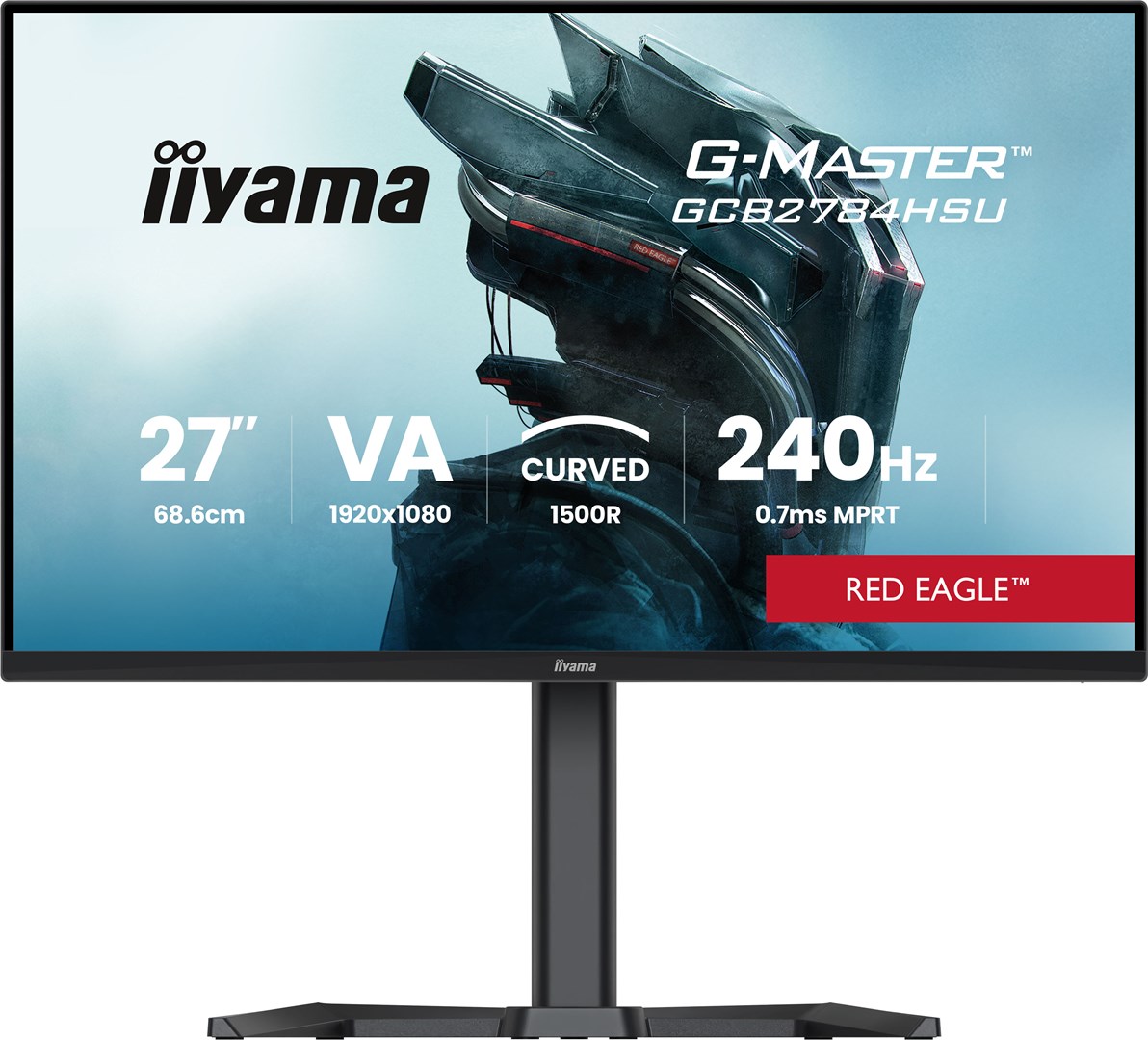 Monitor IIYAMA G-MASTER GCB2784HSU-B1 27" (VA, Full HD, 240Hz, 0.7ms, FreeSync Premium, zakrivljeni, crna boja)-4