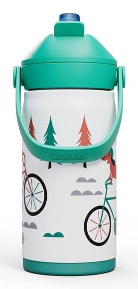 Dječja boca za vodu CAMELBAK Thrive Flip Straw Kids 400 ml, Dino Turquoise boja-3