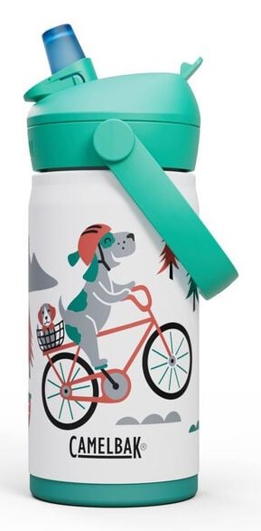 Dječja boca za vodu CAMELBAK Thrive Flip Straw Kids 400 ml, Dino Turquoise boja-1
