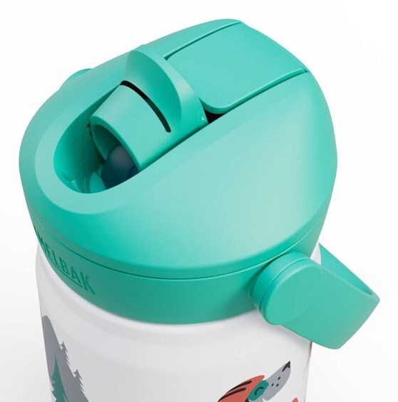 CamelBak Thrive Flip Straw Kids Daily usage 400 ml Stainless steel Turquoise, White