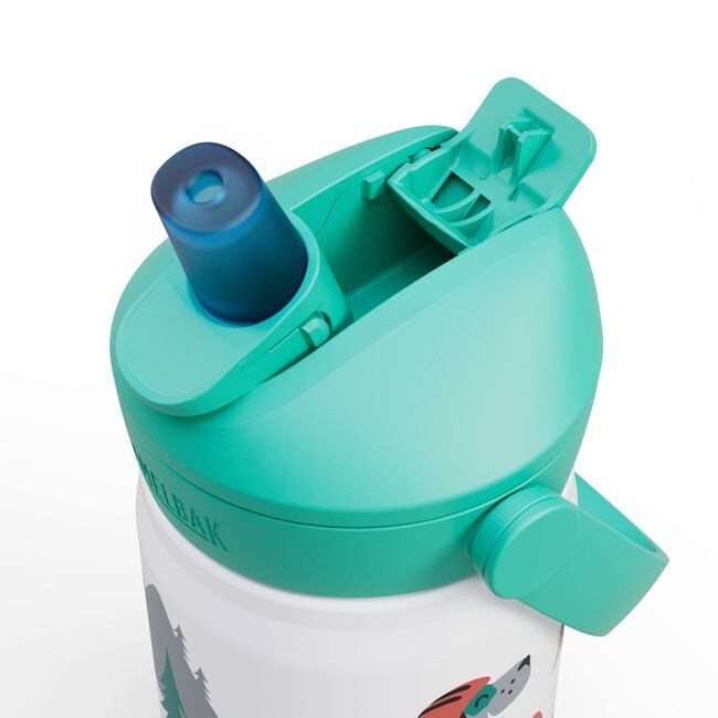 Dječja boca za vodu CAMELBAK Thrive Flip Straw Kids 400 ml, Dino Turquoise boja-4