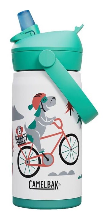 Dječja boca za vodu CAMELBAK Thrive Flip Straw Kids 400 ml, Dino Turquoise boja-2