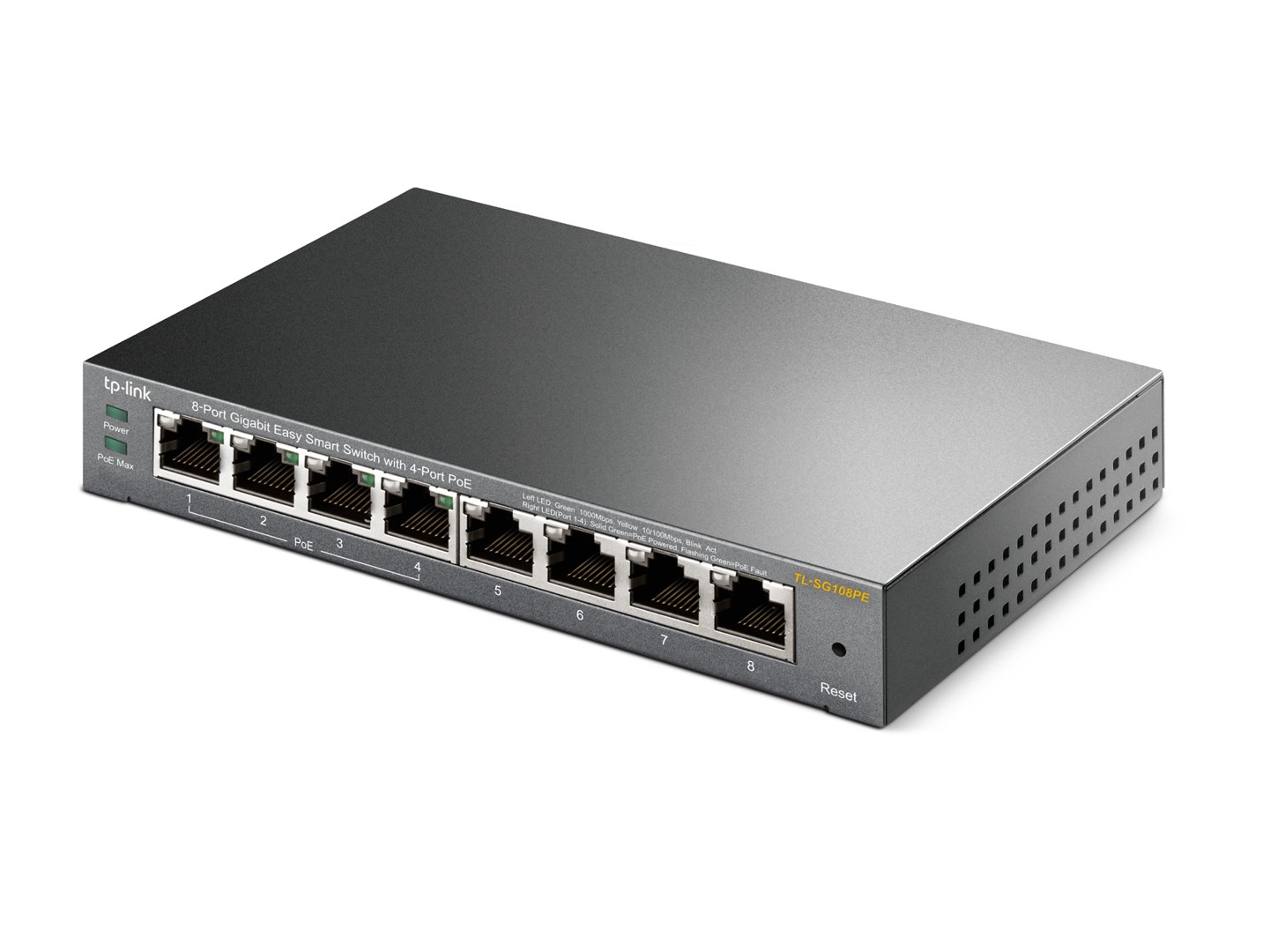 TP-Link 8-Port Gigabit Easy Smart Switch with 4-Port PoE-3