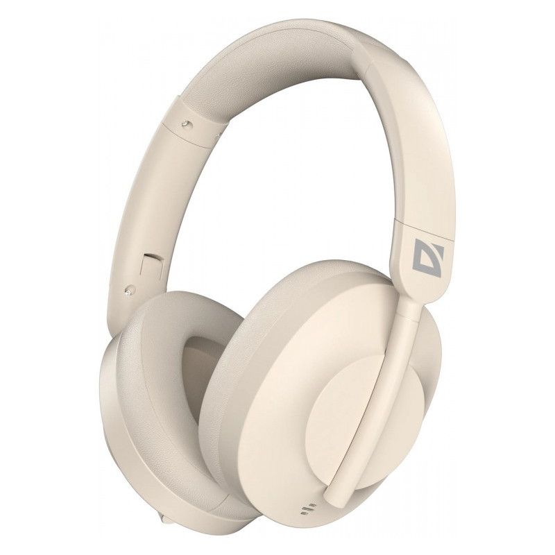 DEFENDER HEADPHONES BLUETOOTH B485 ANC BEIGE 63486