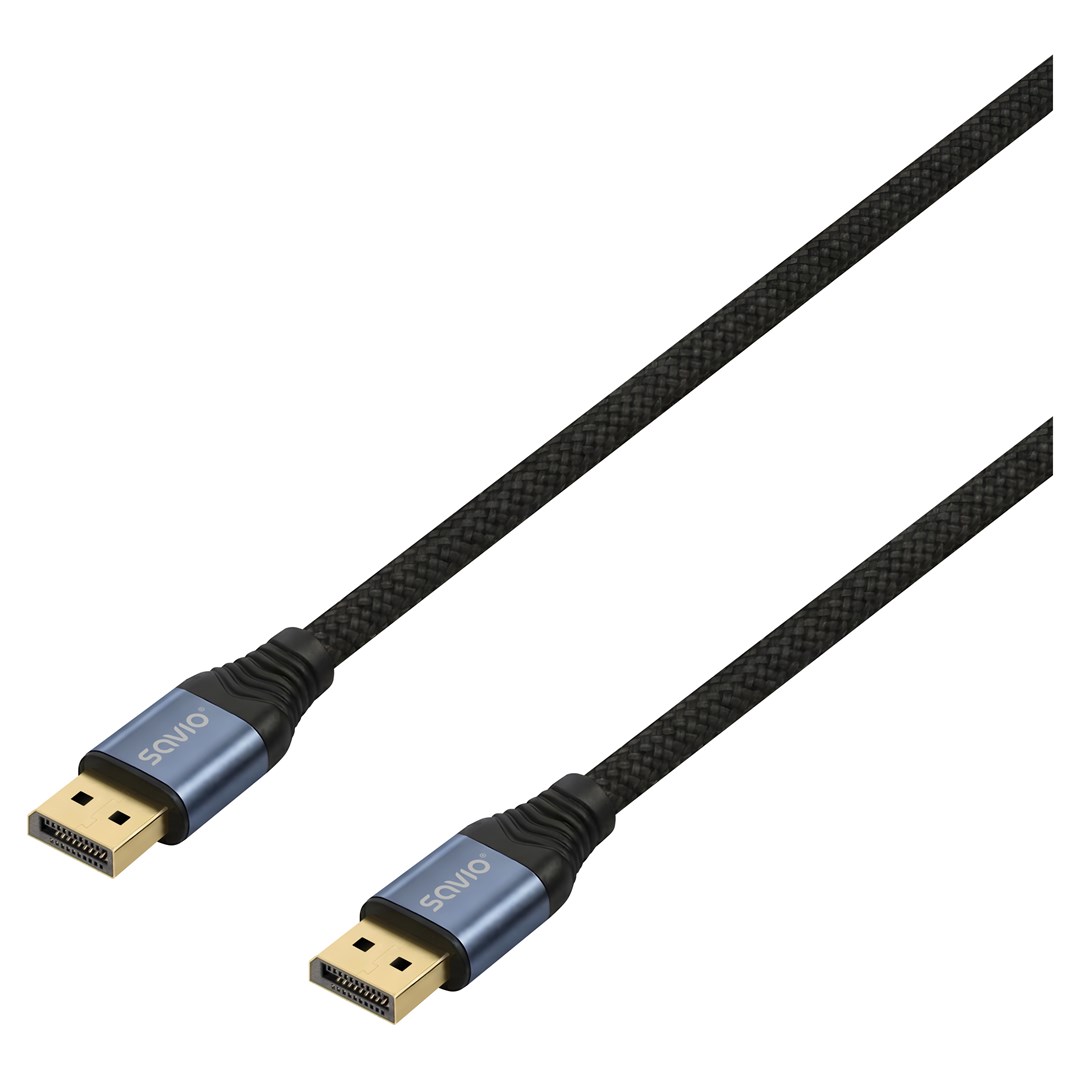 Savio CL-209 DisplayPort cable 1 m Black-1